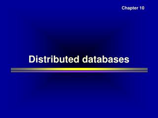  Circulated databases 