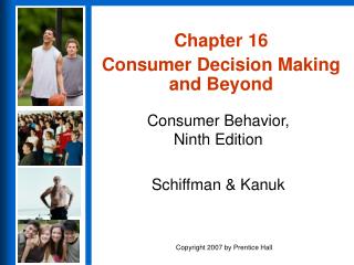  Part 16 Consumer Decision Making and Beyond 