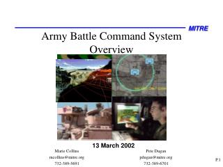  Armed force Battle Command System Overview 