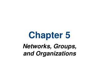  Systems, Groups, and Organizations 