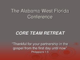  The Alabama-West Florida Conference 