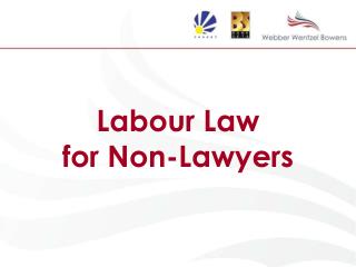  Work Law for Non-Lawyers 