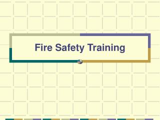  Fire Safety Training 