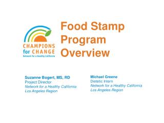  Nourishment Stamp Program Overview 