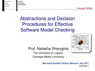  Reflections and Decision Procedures for Effective Software Model Checking 