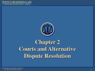  Part 2 Courts and Alternative Dispute Resolution 