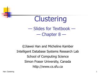 Grouping Slides for Textbook Chapter 8 