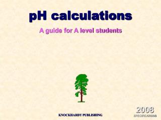  PH estimations An aide for A level understudies 