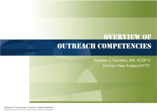  Review of Outreach abilities 