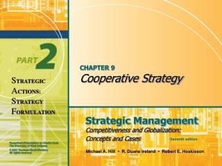  Part 9 Cooperative Strategy 