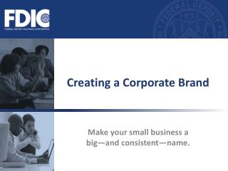  Making a Corporate Brand 