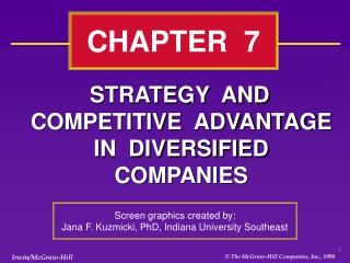  System AND COMPETITIVE ADVANTAGE IN DIVERSIFIED COMPANIES 
