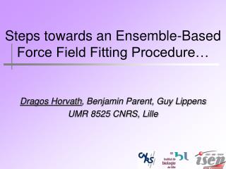  Steps towards an Ensemble-Based Force Field Fitting Procedure 