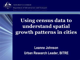  Utilizing statistics information to comprehend spatial development designs in urban communities 