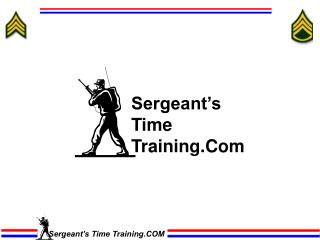  Sergeant s Time Training.Com 