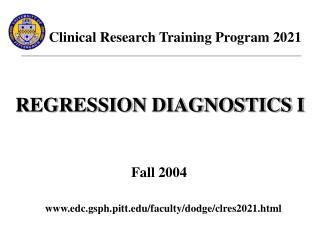 Clinical Research Training Program 2021 