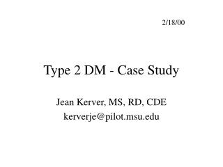  Sort 2 DM - Case Study 