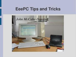  EeePC Tips and Tricks 