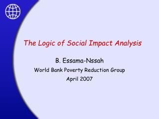  The Logic of Social Impact Analysis 
