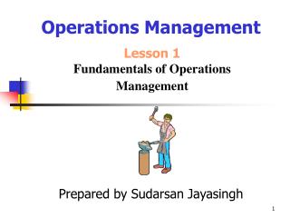  Operations Management 