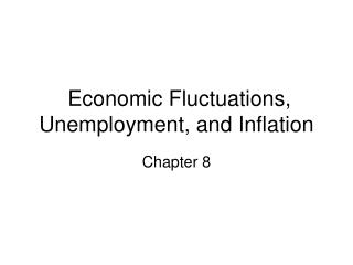  Financial Fluctuations, Unemployment, and Inflation 