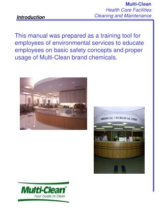  Multi-Clean Health Care Facilities Cleaning and Maintenance 