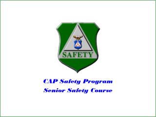  Top Safety Program Senior Safety Course 