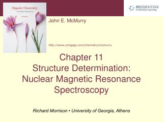  11.1 Nuclear Magnetic Resonance Spectroscopy 