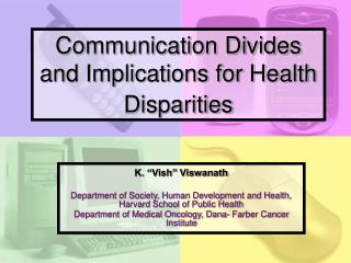  Correspondence Divides and Implications for Health Disparities 