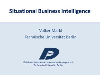  Situational Business Intelligence 