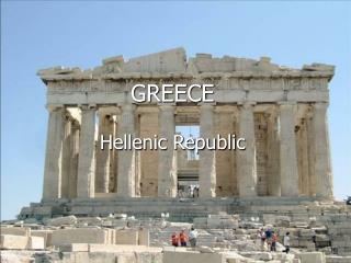  GREECE Hellenic Republic 