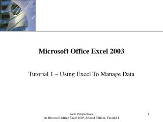  Microsoft Office Excel 2003 