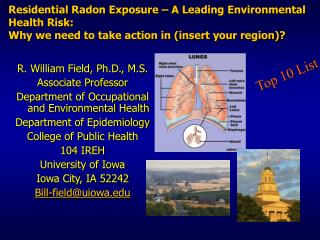  Private Radon Exposure A Leading Environmental Health Risk: Why we have to make a move in embed your district 