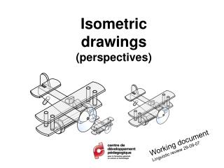  Isometric drawings points of view 