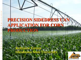  Accuracy SIDEDRESS UAN APPLICATION FOR CORN PRODUCTION 