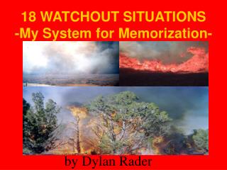  18 WATCHOUT SITUATIONS - My System for Memorization-