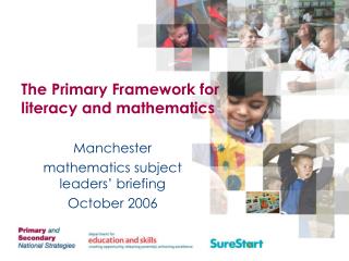  The Primary Framework for proficiency and science 