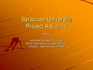  Syracuse University Project Advance 