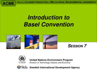  Prologue to Basel Convention 