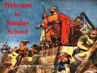  Welcome to Sunday School 