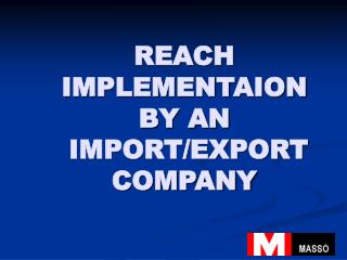  Achieve IMPLEMENTAION BY AN IMPORT 