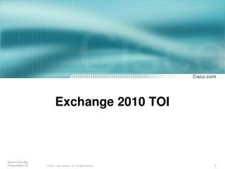  Trade 2010 TOI 