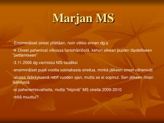  Marjan MS 