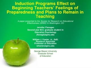 Impelling Programs Effect on Beginning Teachers Feelings of Preparedness and Plans to Remain in Teaching 