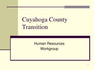  Cuyahoga County Transition 