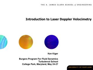  Prologue to Laser Doppler Velocimetry 