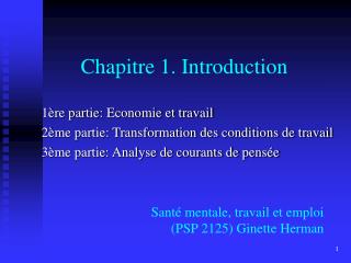  Chapitre 1. Presentation 