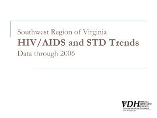  Southwest Region of Virginia HIV 